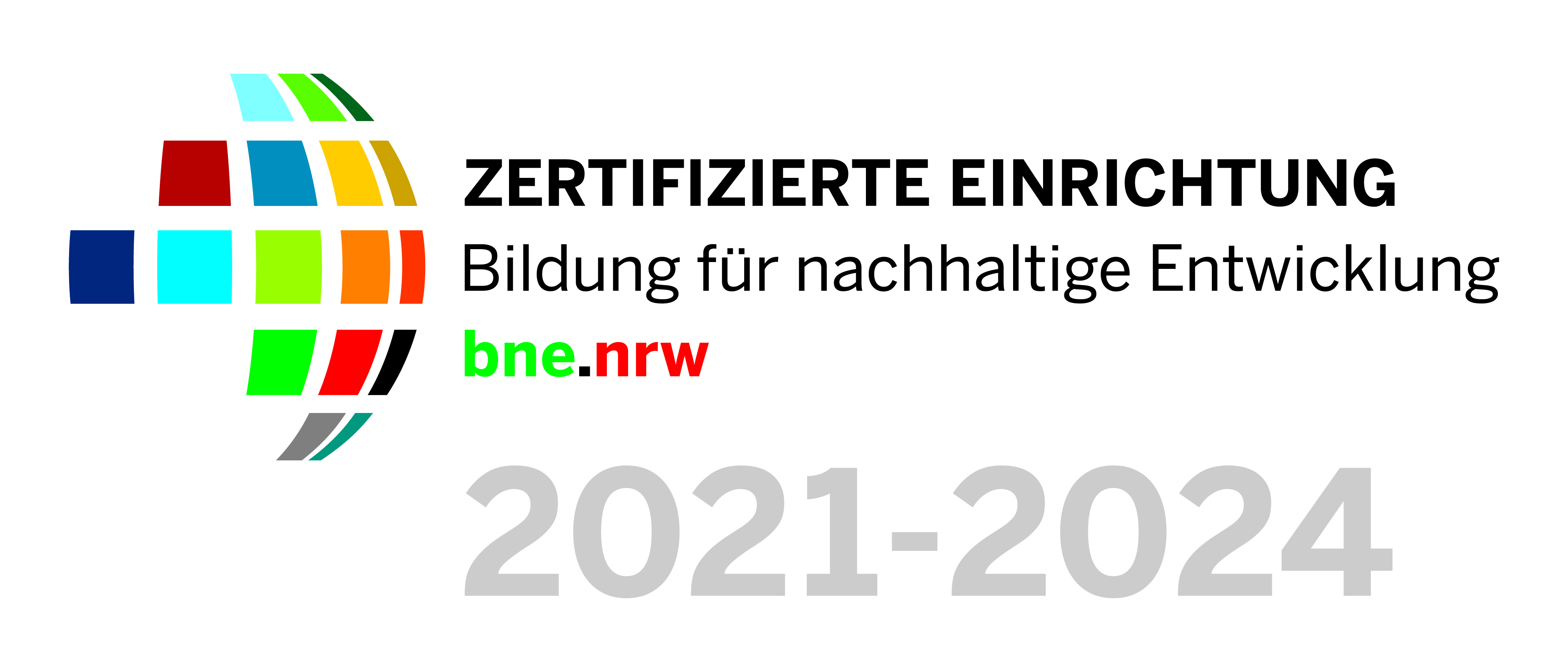 Seit Juni 2021 ist die Wasserschule Köln „Zertifizierte Einrichtung für Nachhaltige Entwicklung“.